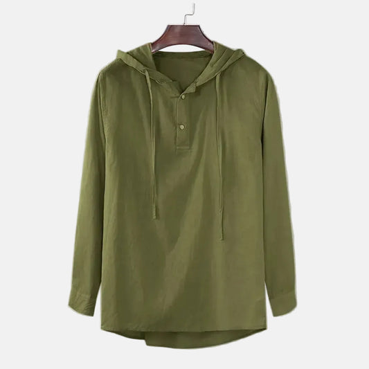 Hooded Shirt Cotton Comfort