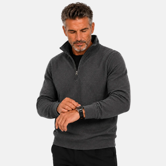 Quarter-Zip Fleece Pullover