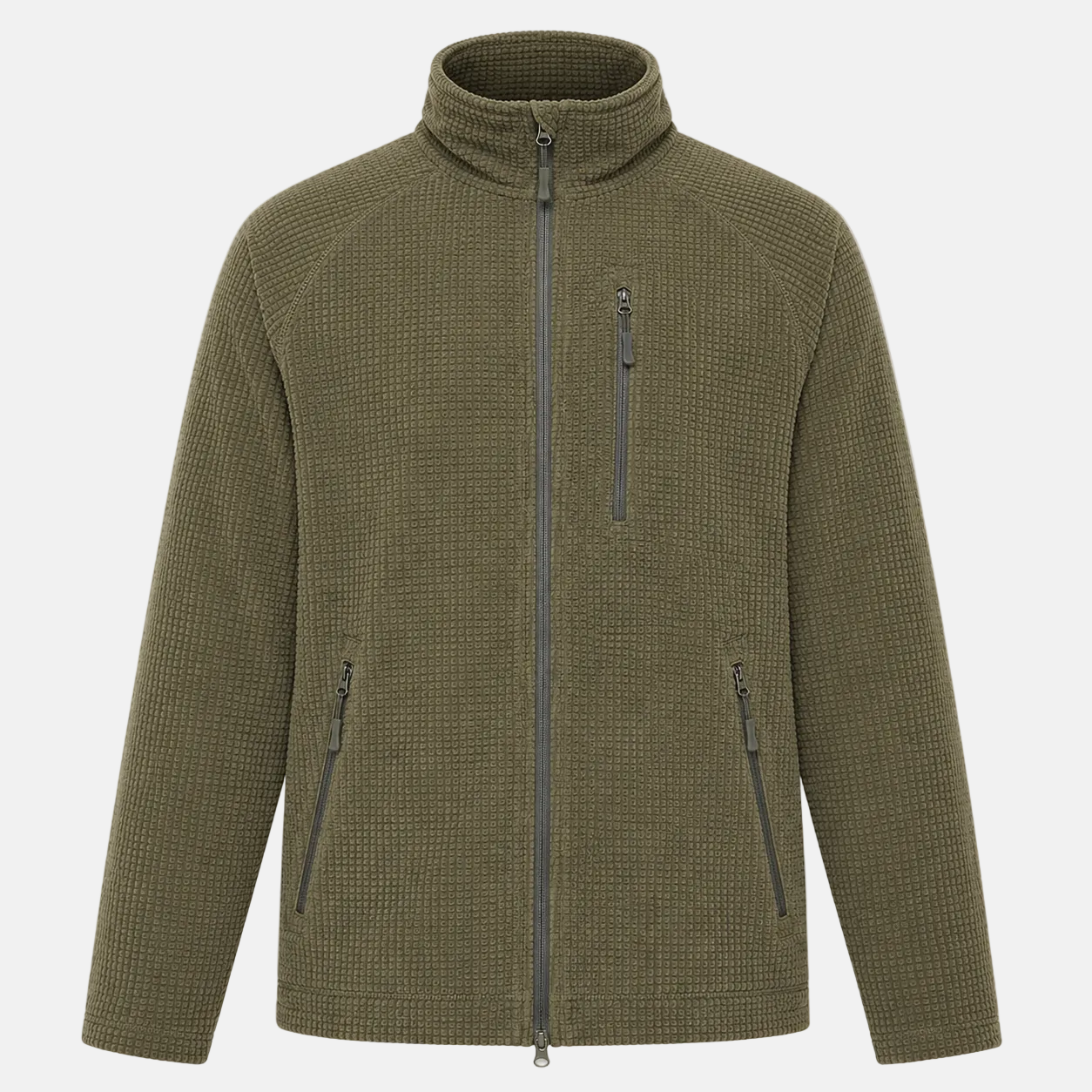 Grid Fleece Jacket