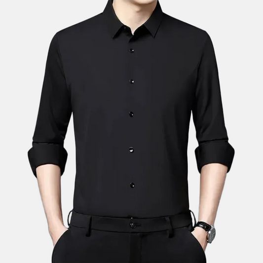 Stretch Smart Casual Long-Sleeve Shirt