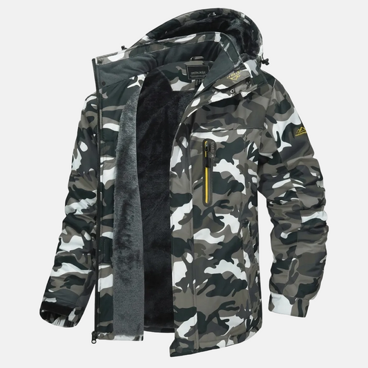 Men’s Parka Jacket Waterproof Windproof