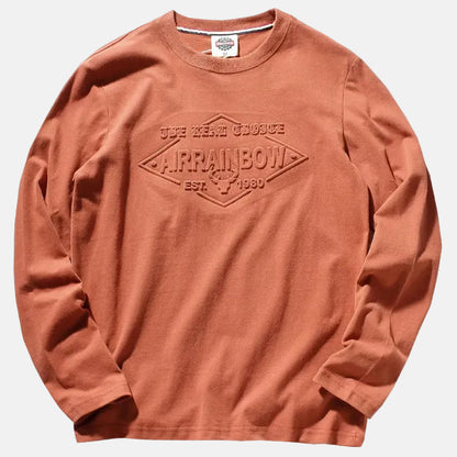 Long Sleeve Washed Cotton T-Shirt