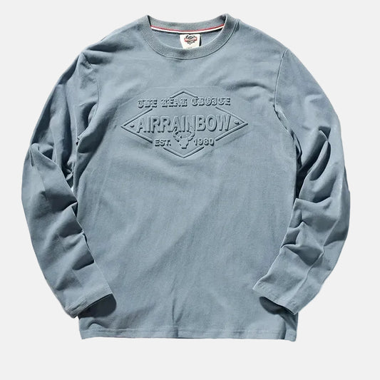 Long Sleeve Washed Cotton T-Shirt
