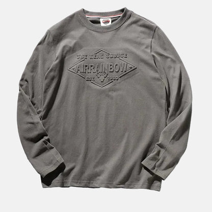 Long Sleeve Washed Cotton T-Shirt
