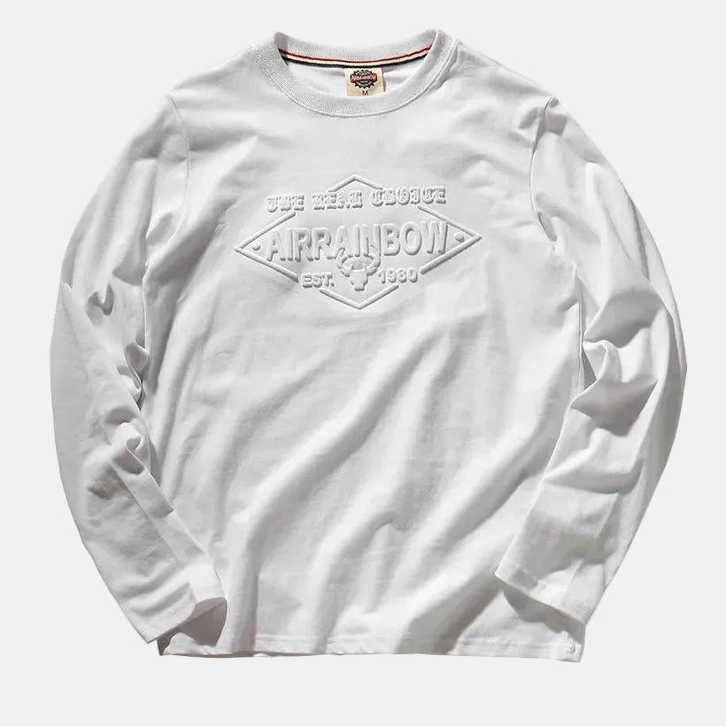 Long Sleeve Washed Cotton T-Shirt