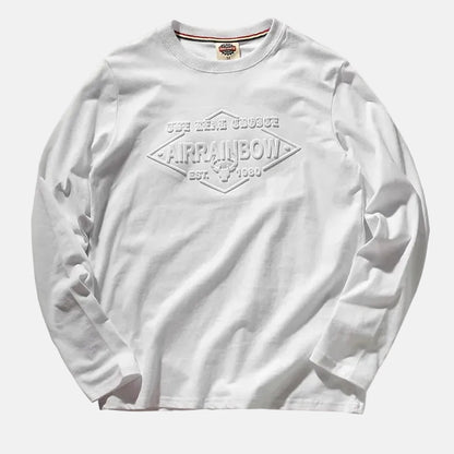Long Sleeve Washed Cotton T-Shirt