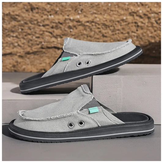 Casual Canvas Slippers Lightweight