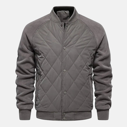 Men’s Bomber Jacket – Fleece Lined Warmth