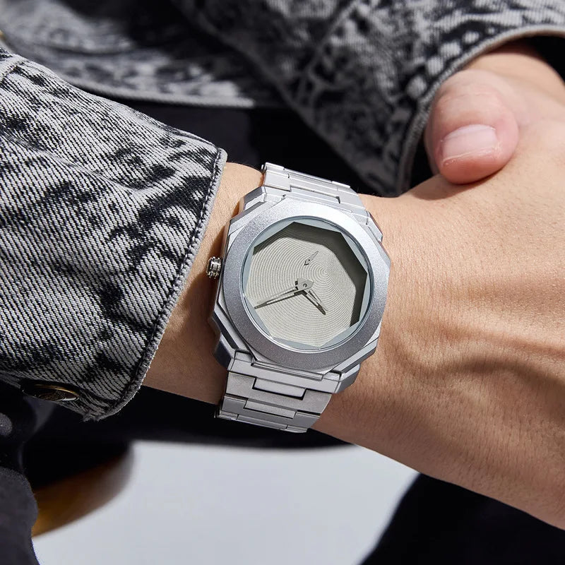 Quartz Watch Octagonal Case