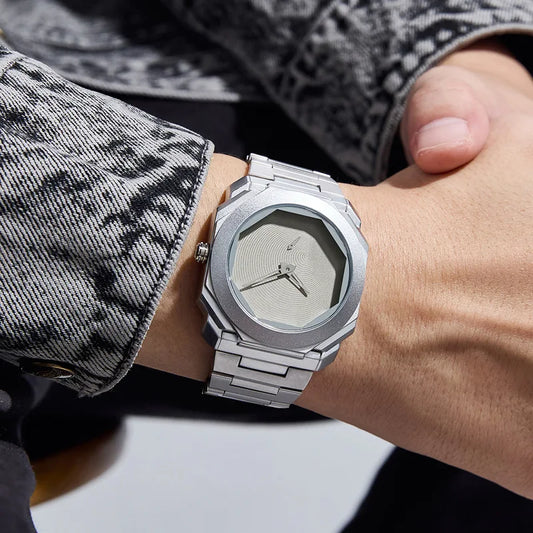 Quartz Watch Octagonal Case