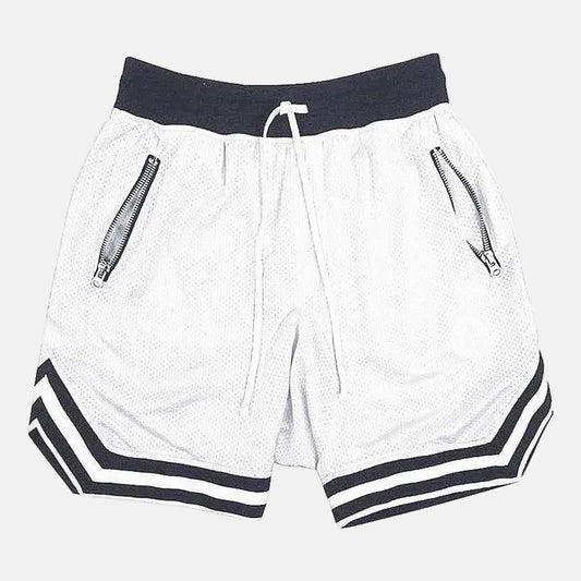 Training Shorts Zipper Pocket Comfort Fit