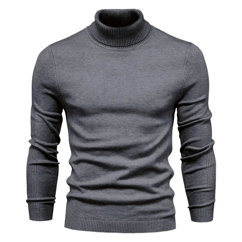 Men’s Turtleneck Sweater Slim Fit