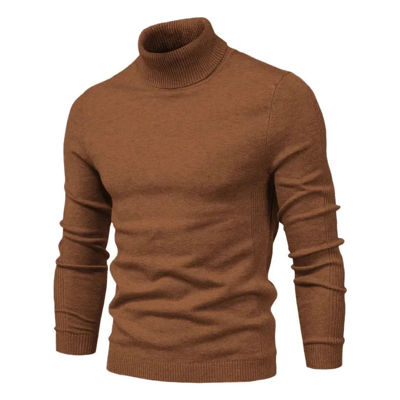 Men’s Turtleneck Sweater Slim Fit