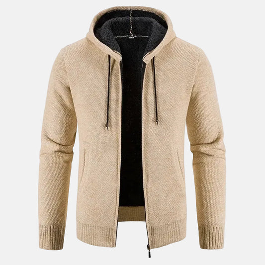 Winter Thick Knitted Hooded Sweater