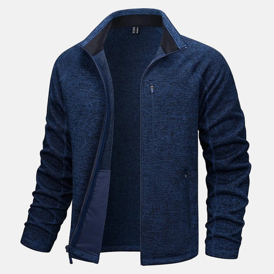 Men’s Knitted Full Zip Jacket